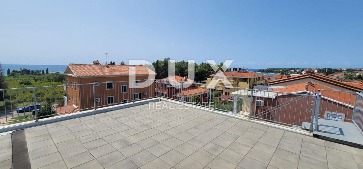 ISTRA, UMAG - Penthouse s pogledom na morje, 200m od plaže!