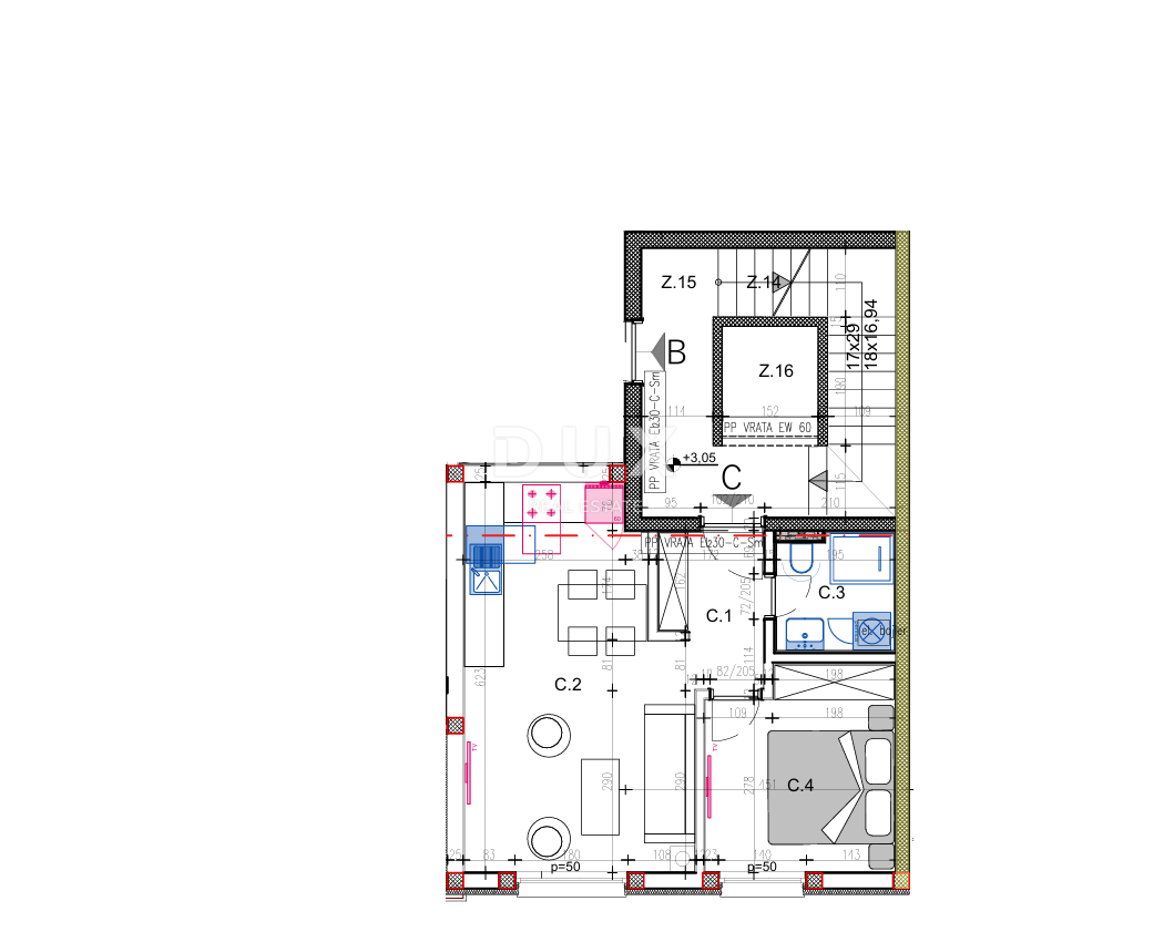 ISTRA, PULA - Moderna novogradnja! Enosobno stanovanje! 