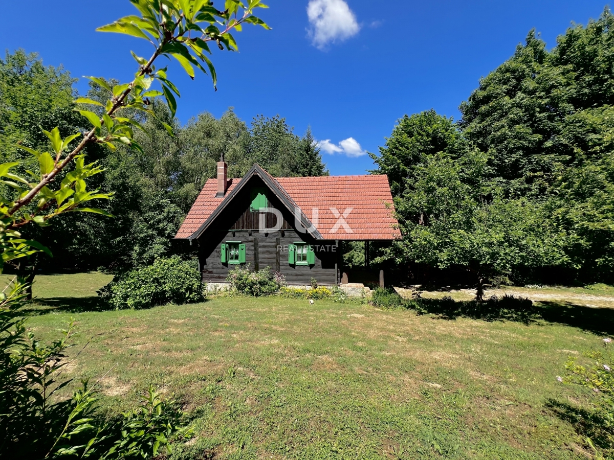 GORSKI KOTAR, HLEVCI – dve hiši na parceli velikosti 2.869 m²