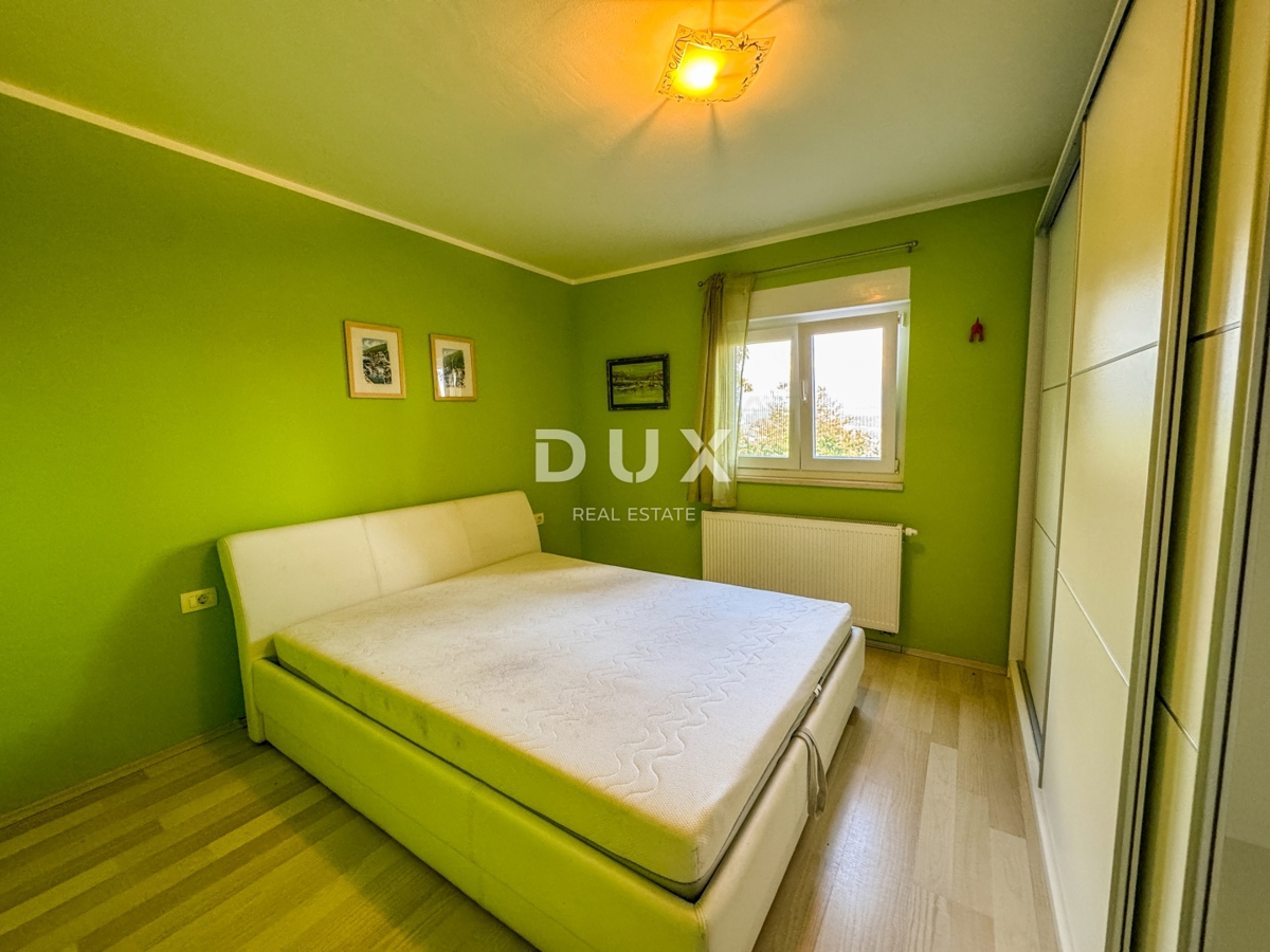 RIJEKA, MATULJI - čudovito stanovanje z vrtom v novejši hiši, idealen družinski dom ali naložba v bližini infrastrukture in mesta