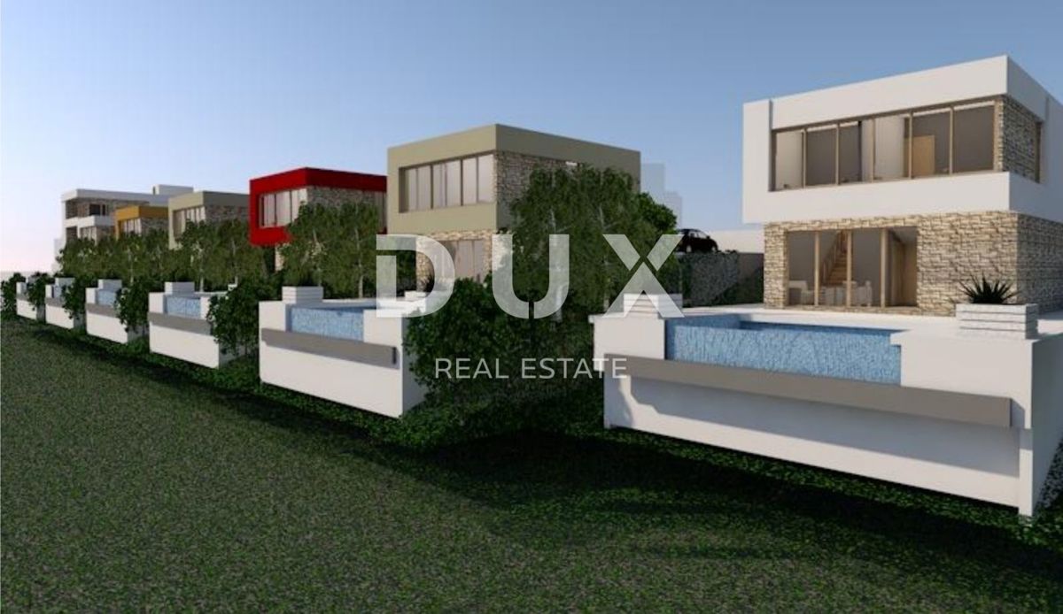 OPATIJA, BRSEČ, NAČINOVIĆI - gradbeno zemljišče 543m2 s projektom za vilo in panoramskim pogledom na morje 