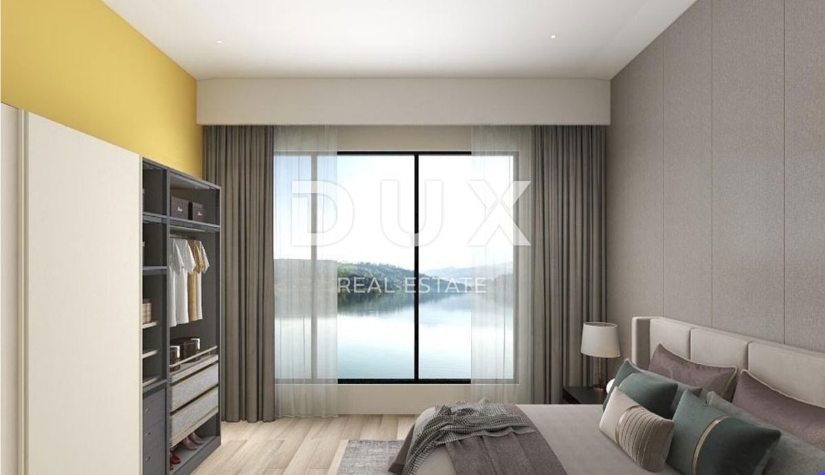 OPATIJA, BRSEČ, NAČINOVIĆI - gradbeno zemljišče 543m2 s projektom za vilo in panoramskim pogledom na morje 