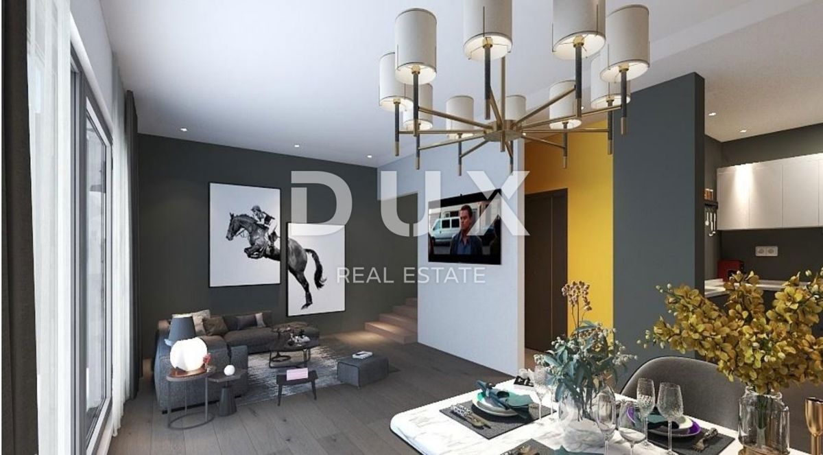 OPATIJA, BRSEČ, NAČINOVIĆI - gradbeno zemljišče 543m2 s projektom za vilo in panoramskim pogledom na morje 