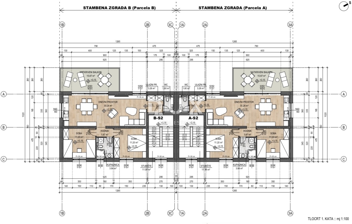 ZAGREBAČKA, DONJI STUPNIK - Odlična naložba - gradbeno zemljišče s projektom in dovoljenjem!