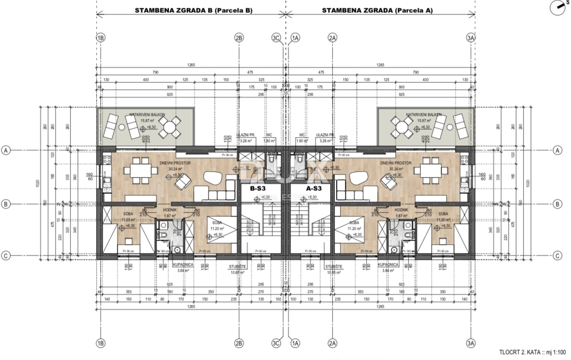 ZAGREBAČKA, DONJI STUPNIK - Odlična naložba - gradbeno zemljišče s projektom in dovoljenjem!