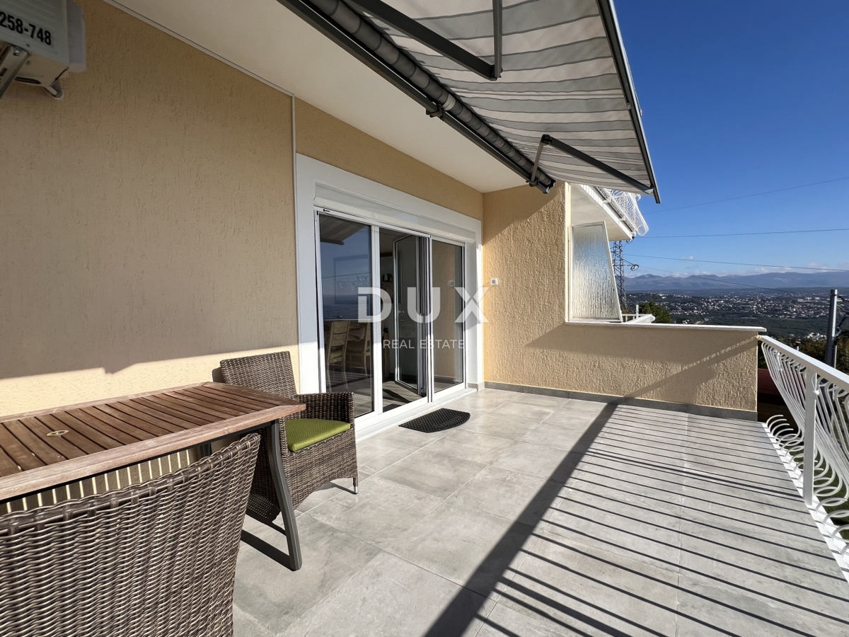 OPATIJA, BREGI - čudovito stanovanje s panoramskim pogledom na morje