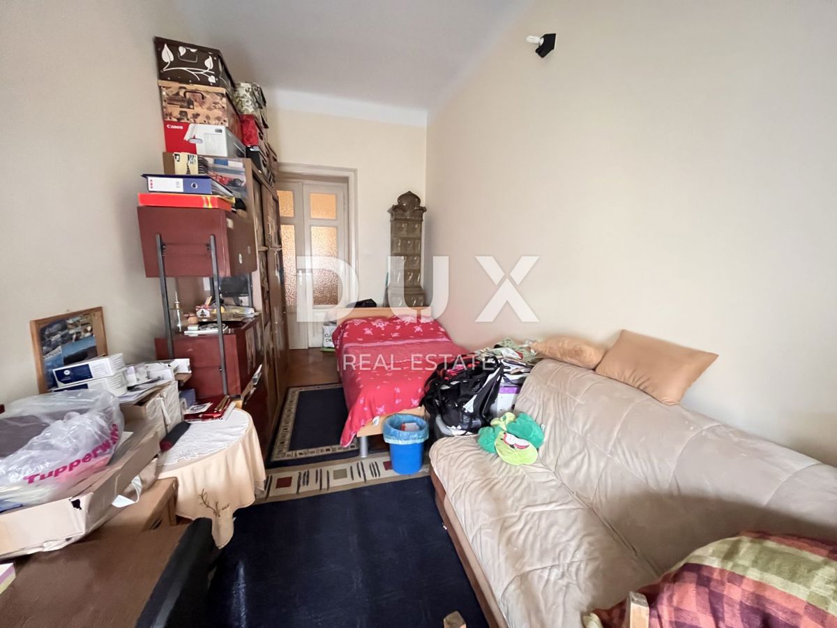 RIJEKA, BELVEDER - 6-sobno stanovanje z ložo in balkonom za investicijo na odlični lokaciji