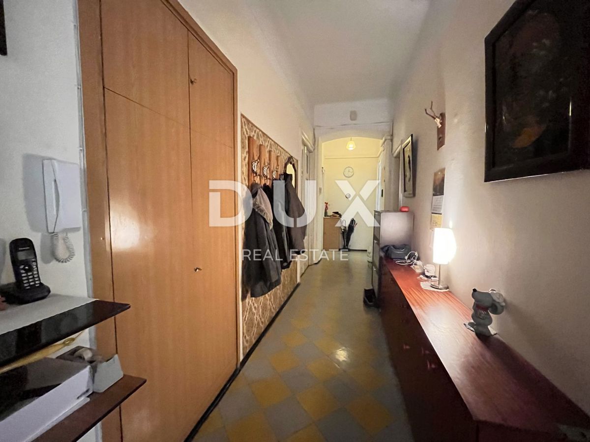 RIJEKA, BELVEDER - 6-sobno stanovanje z ložo in balkonom za investicijo na odlični lokaciji