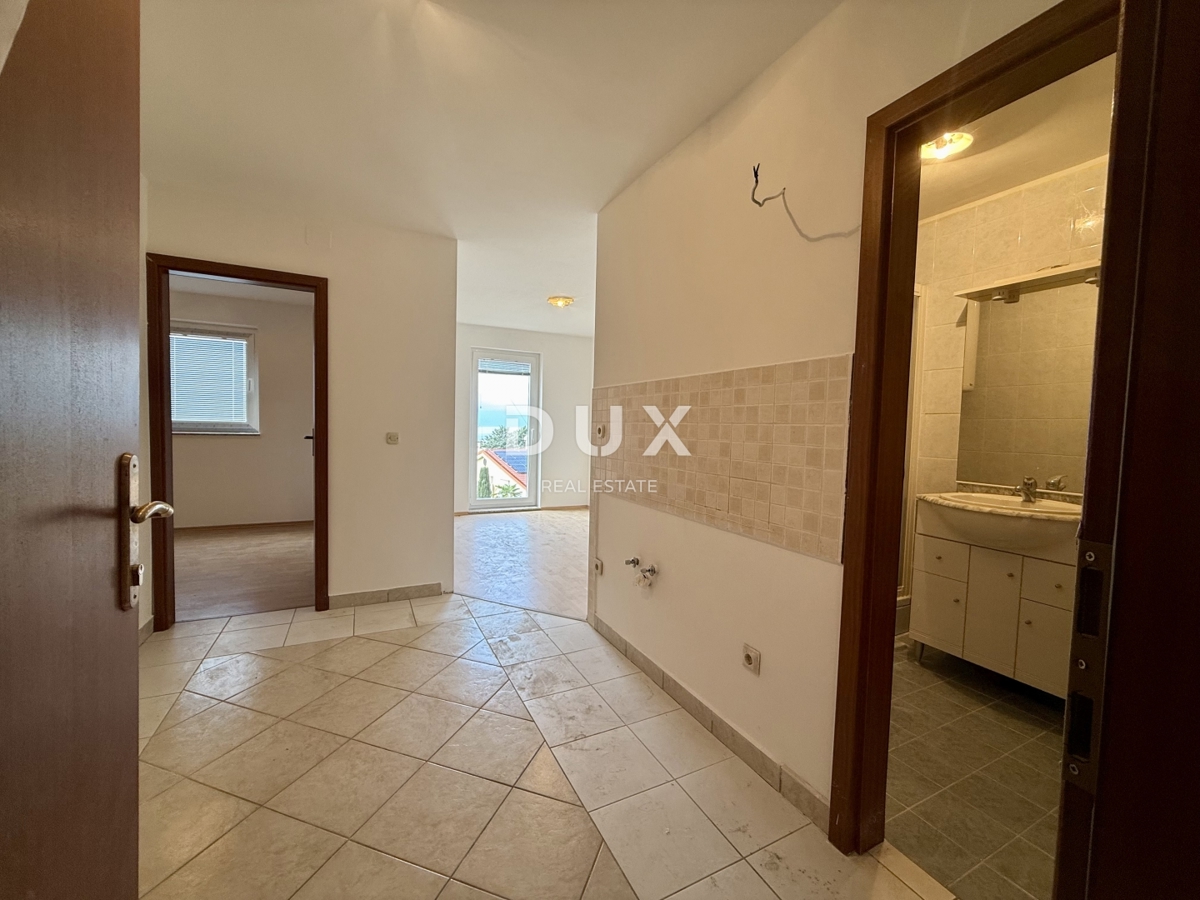 OTOK KRK, NJIVICE - 3 SPALNICE + DNEVNA SOBA s pogledom na morje!