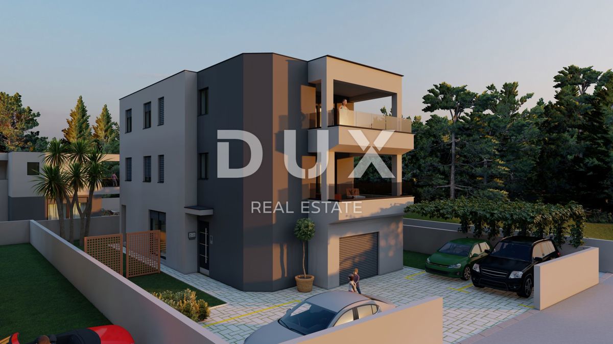 ISTRA, MEDULIN - Stanovanje s 3 spalnicami in garažo v 2. nadstropju novogradnje 900 m od plaže