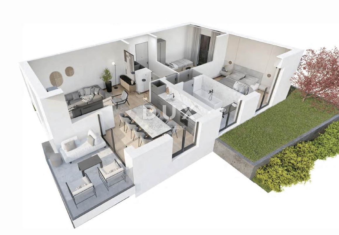 ZAGREB, SREBRNJAK - moderno trisobno stanovanje na mirni lokaciji