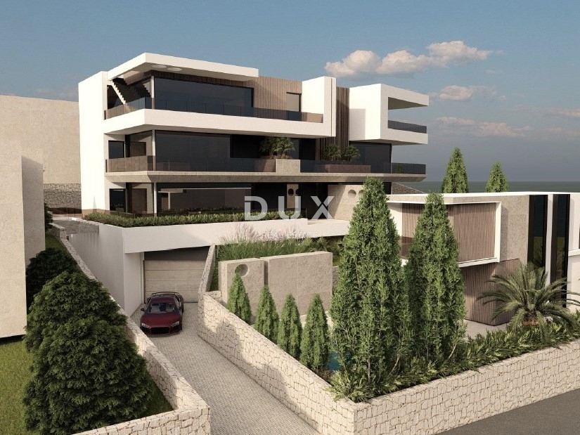 OPATIJA, IČIĆI - luksuzno stanovanje s teraso 100m od morja in znanega letovišča Marriott