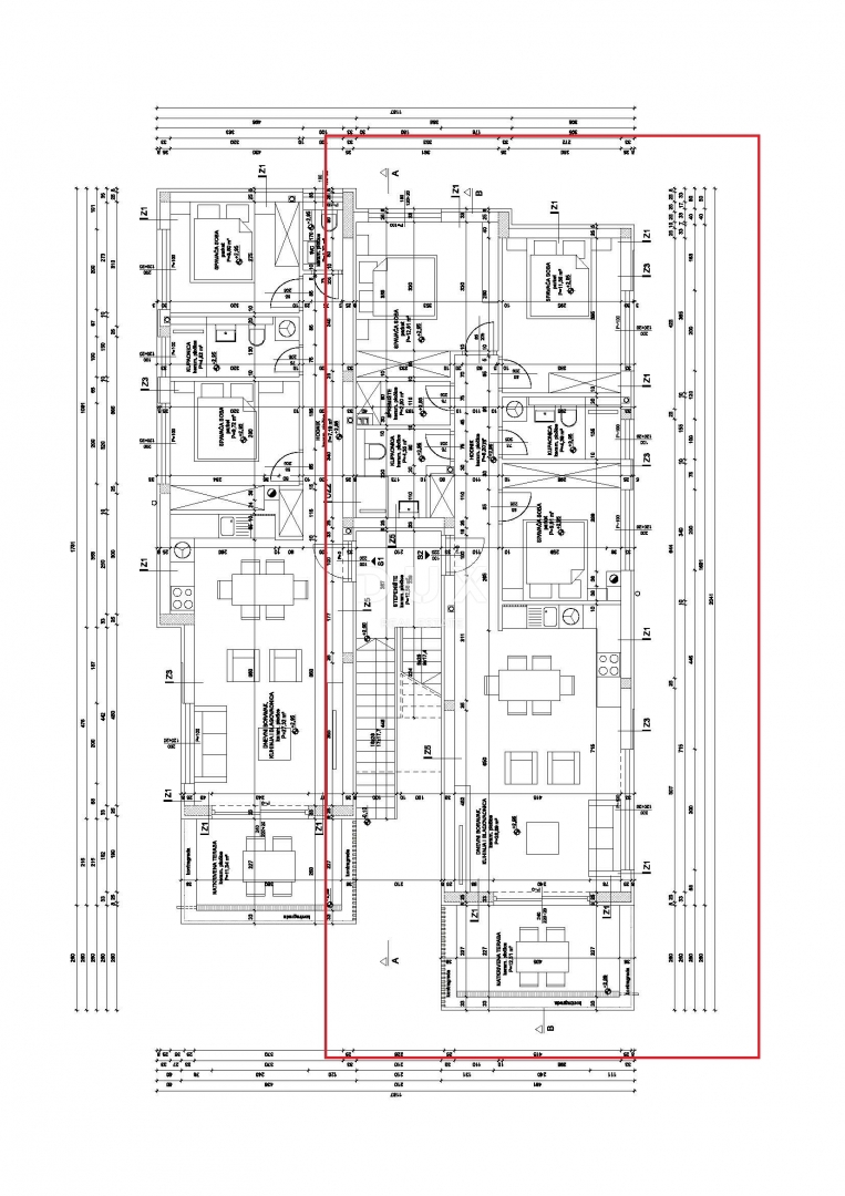 ŠIBENIK, BRODARICA – Trisobno stanovanje v novogradnji