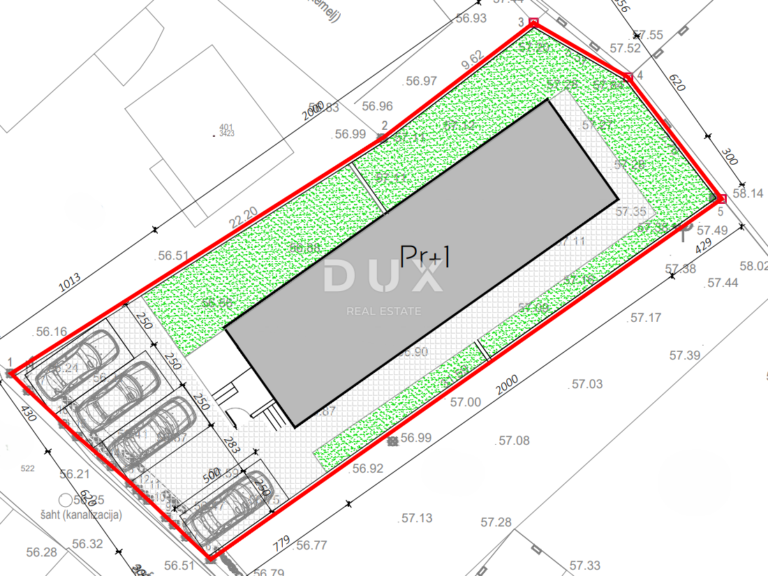 ZADAR, VRSI - Odlična polpritlična hiša s pogledom na morje in vrtom!