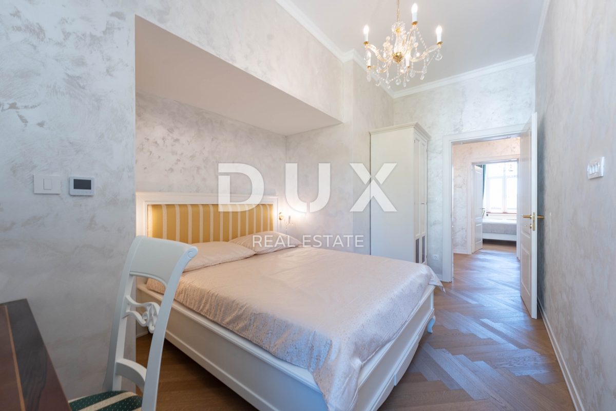 OPATIJA, CENTER - kombinacija luksuza in pristnosti, stanovanje v prenovljeni zgodovinski vili v središču Opatije z razgledom