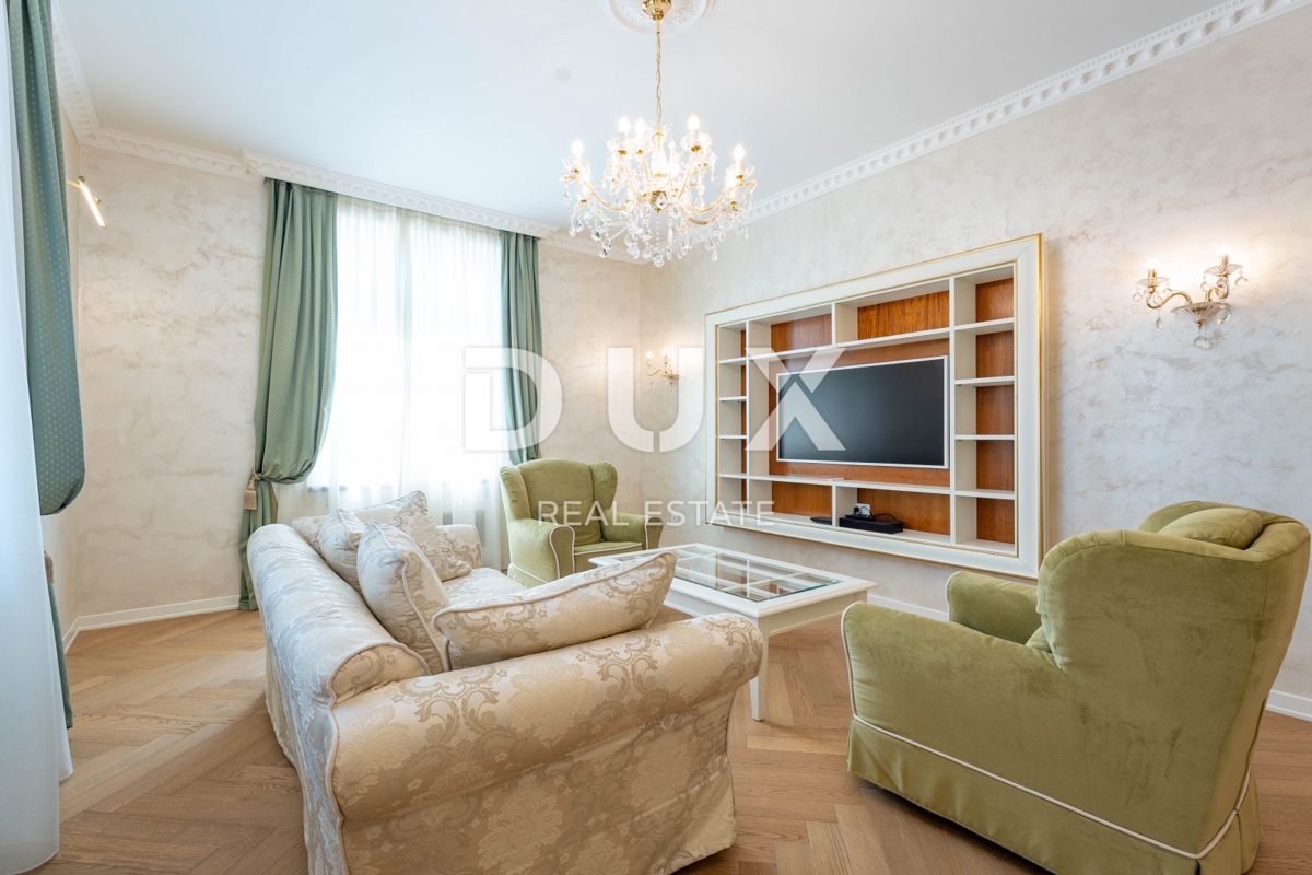 OPATIJA, CENTER - kombinacija luksuza in pristnosti, stanovanje v prenovljeni zgodovinski vili v središču Opatije z razgledom