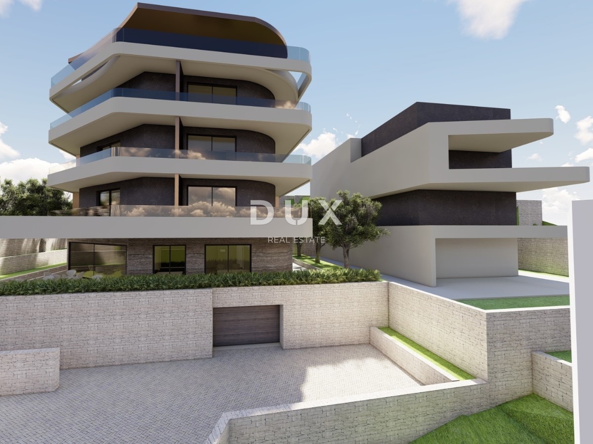 OPATIJA, CENTER - nedokončan butični hotel + stavba s 6 apartmaji + zemljišče v središču Opatije, priložnost za razvoj