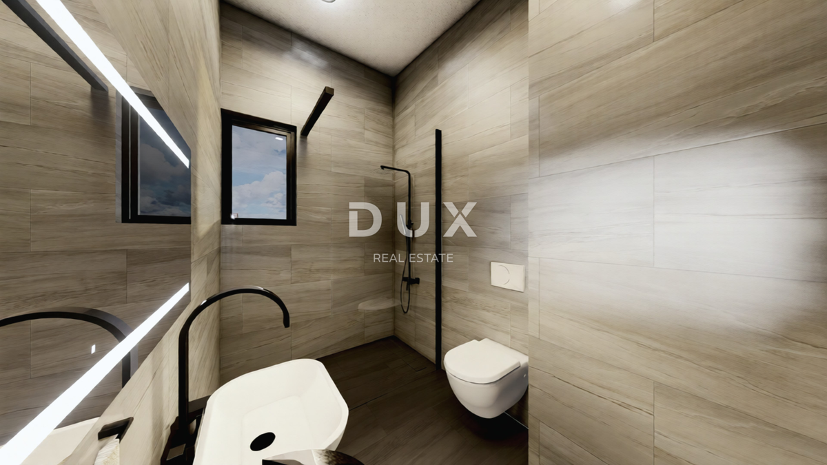 OTOK KRK, MESTO KRK - Moderno penthouse stanovanje velikosti 100 m2