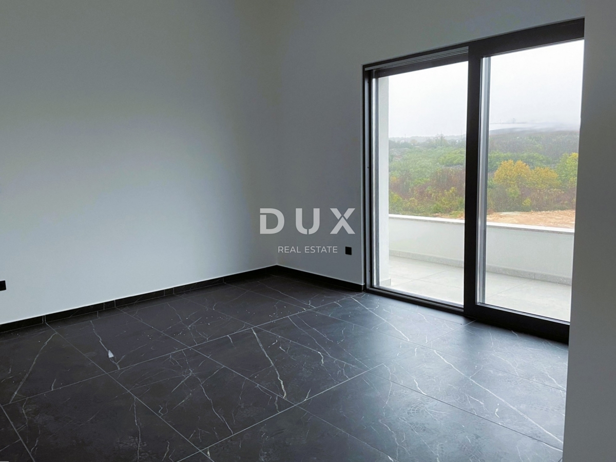 OTOK KRK, MESTO KRK - Moderno penthouse stanovanje velikosti 100 m2