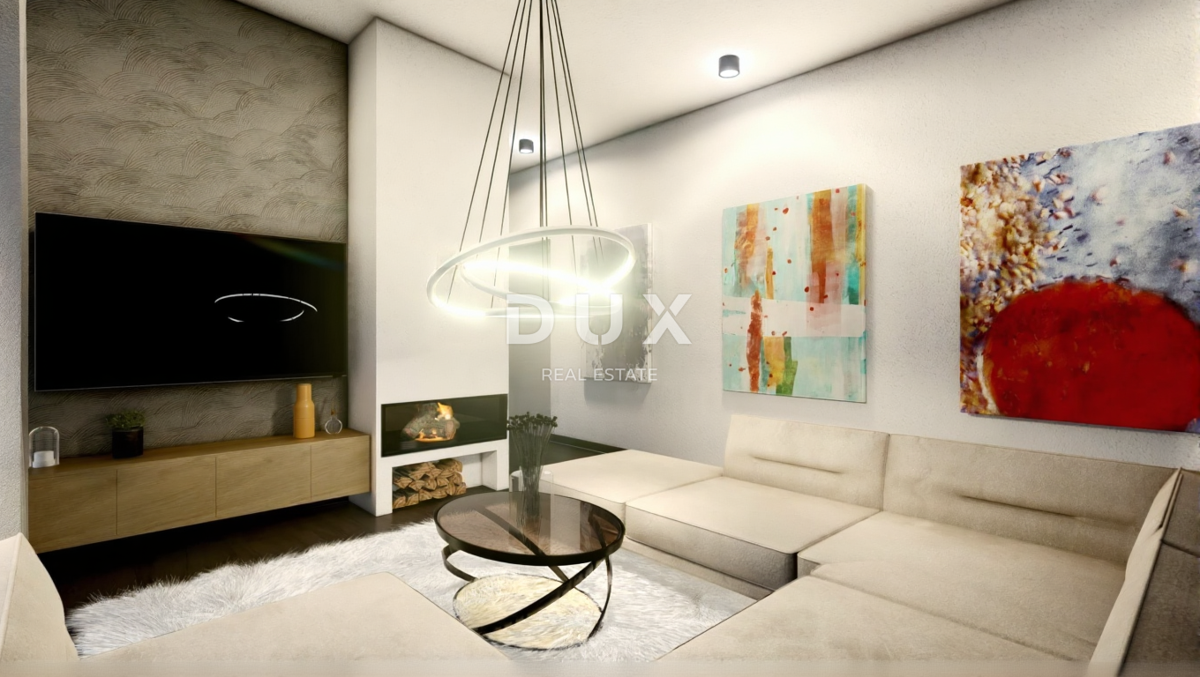 OTOK KRK, MESTO KRK - Moderno penthouse stanovanje velikosti 100 m2