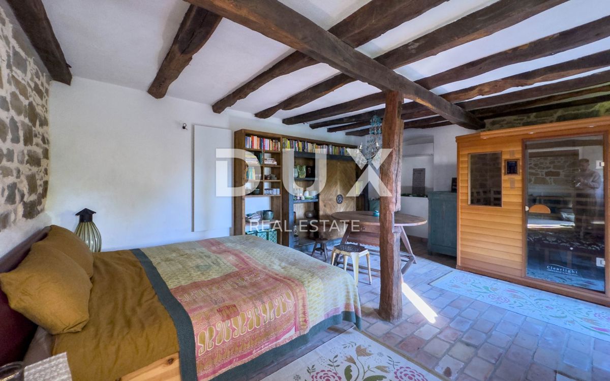 ISTRA, LUPOGLAV, OKOLICA - podeželsko posestvo v Istri z 8 hišami na samem - zemljišče 22.000 m²