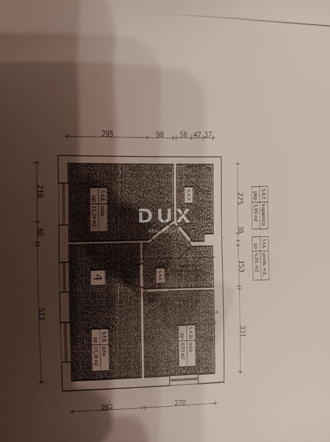 Hiša Sigečica, Trnje, 75m2