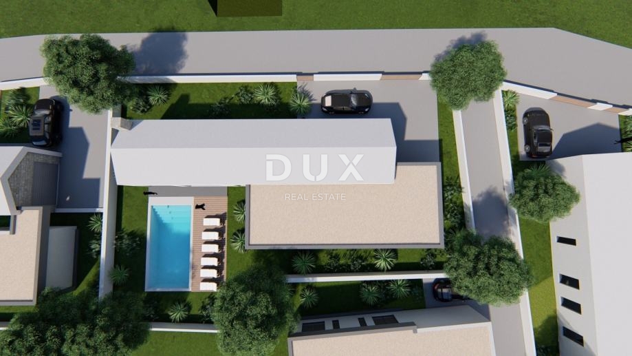 ZADAR, ZEMUNIK G. – Luksuzna moderna vila (B) enonadstropna z bazenom