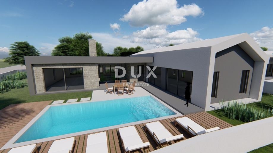 ZADAR, ZEMUNIK G. – Luksuzna moderna vila (B) enonadstropna z bazenom