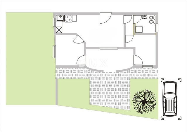 ISTRA, ROVINJ - Apartma z vrtom, blizu morja in narave