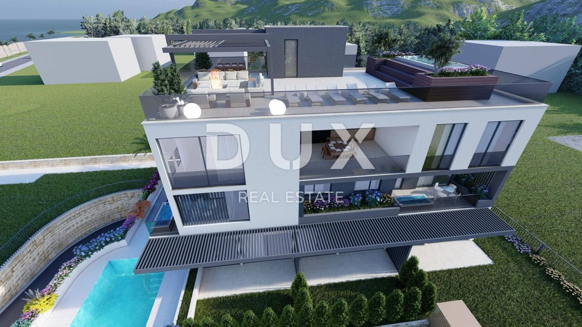 ZADAR, SUKOŠAN - Luksuzno stanovanje v gradnji ob morju S03A