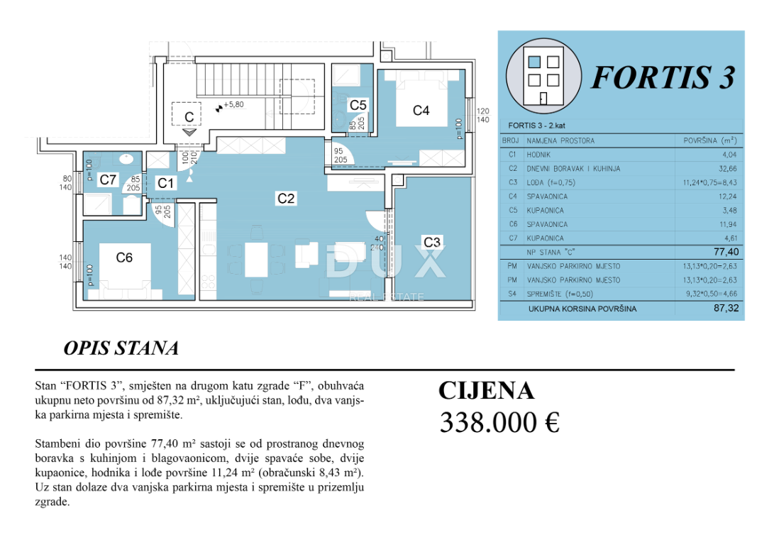 ISTRA, PULA - Moderna novogradnja na iskani lokaciji!