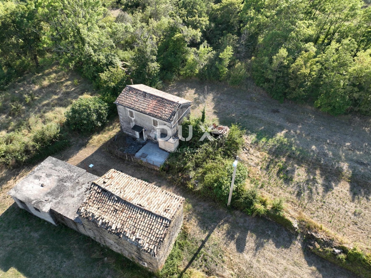 ISTRA, KRŠAN - Istrsko posestvo na robu vasi