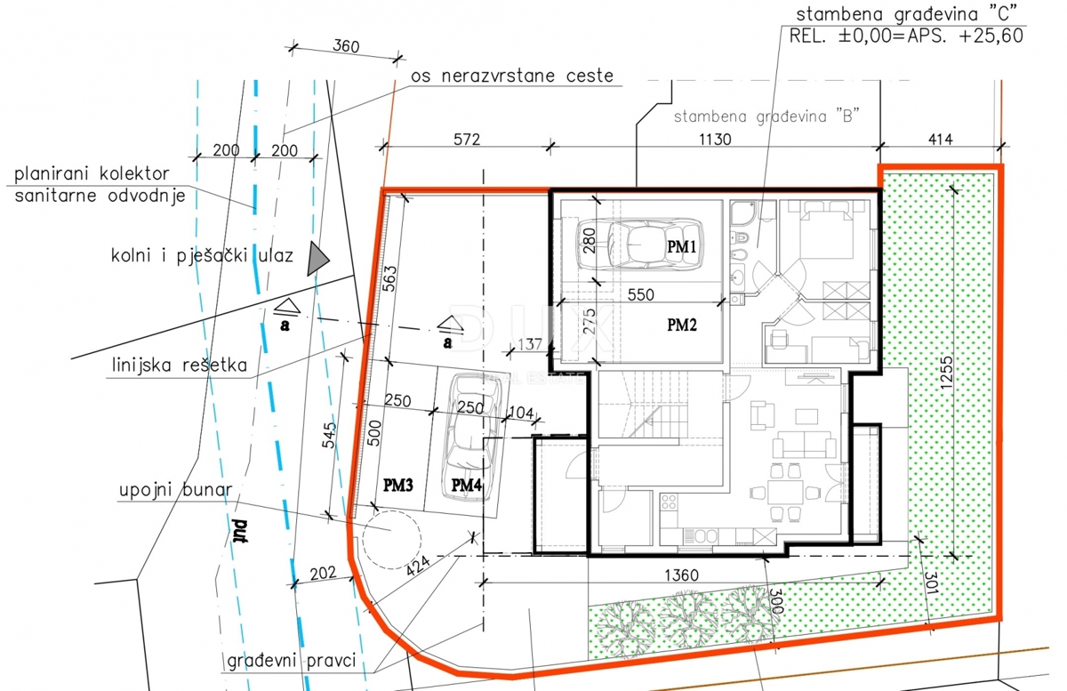 Stanovanje Valdebek, Pula, 61m2