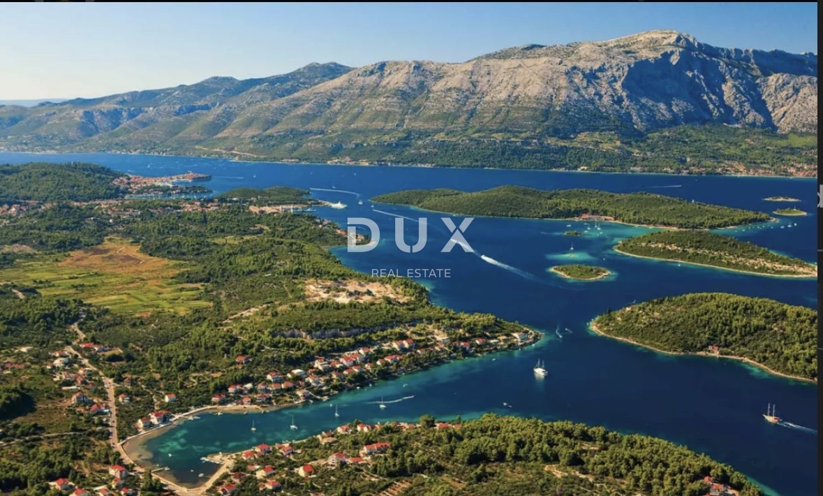 KORČULA, SV. ANTUN - luksuzno stanovanje s panoramskim pogledom na morje, 121,1 m2!