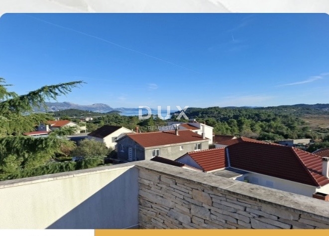 KORČULA, SV. ANTUN - luksuzno stanovanje s panoramskim pogledom na morje, 121,1 m2!