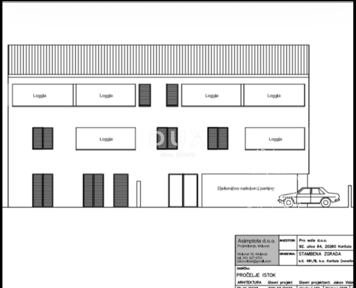 Stanovanje Korčula, 85m2