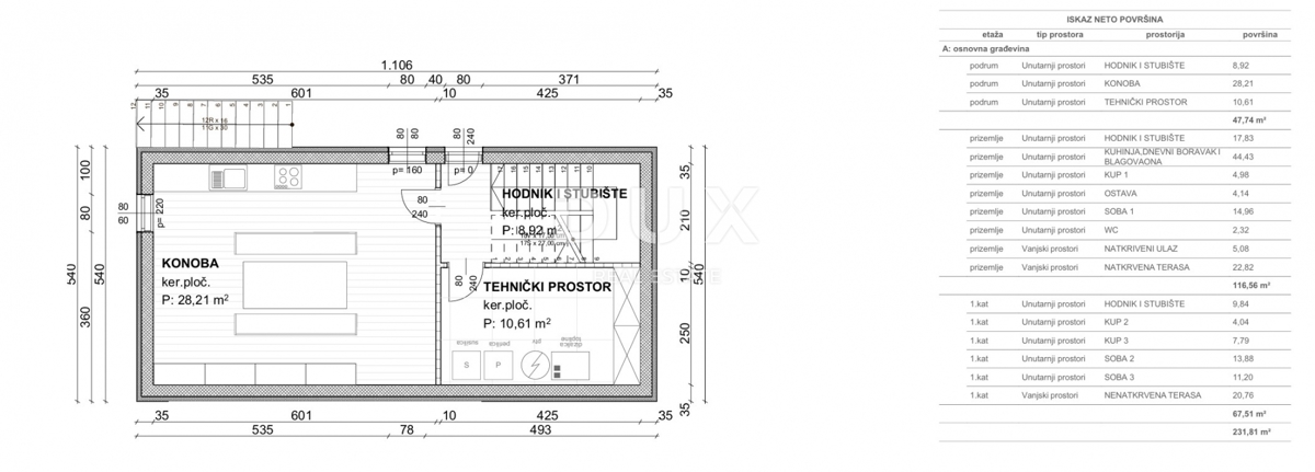 Zemljišče Vrbnik, 916m2