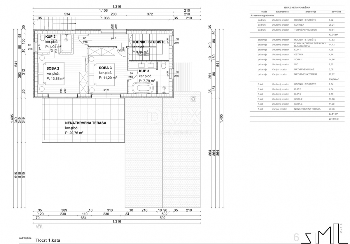 Zemljišče Vrbnik, 916m2