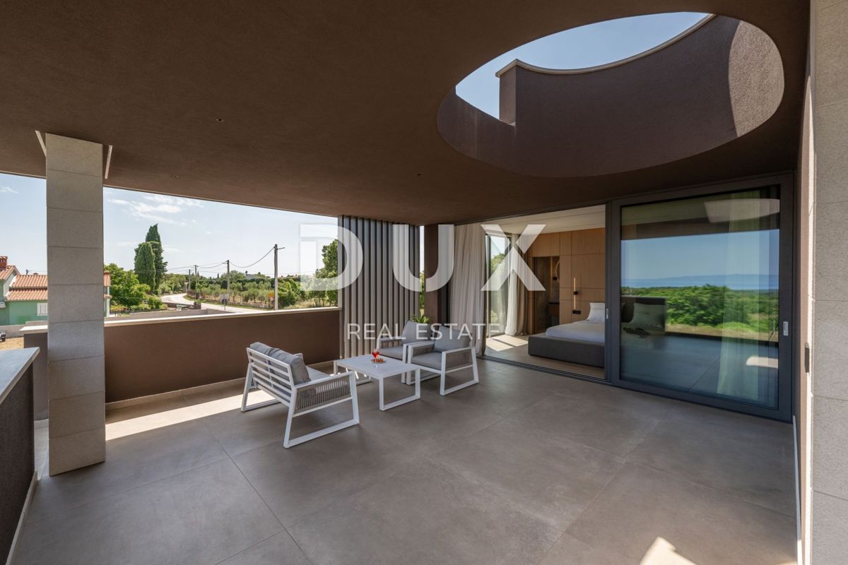 ISTRA, KRNICA - Čudovita novozgrajena vila s pogledom na morje