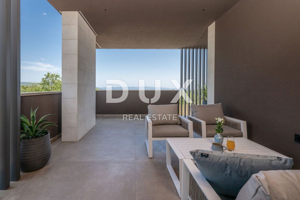 ISTRA, KRNICA - Čudovita novozgrajena vila s pogledom na morje