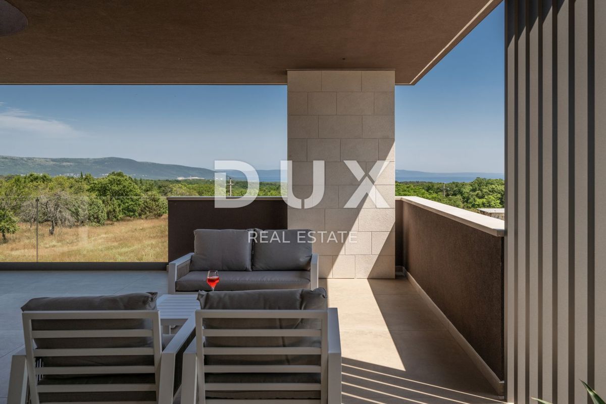 ISTRA, KRNICA - Čudovita novozgrajena vila s pogledom na morje