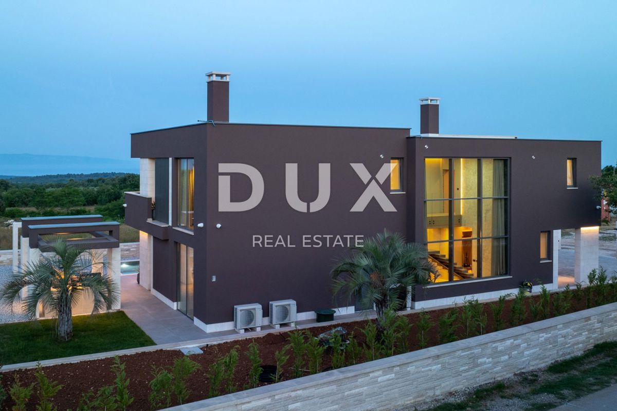 ISTRA, KRNICA - Čudovita novozgrajena vila s pogledom na morje