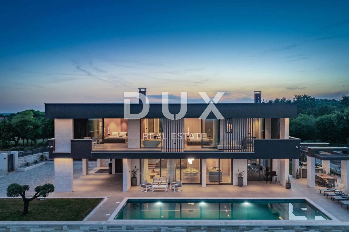 ISTRA, KRNICA - Čudovita novozgrajena vila s pogledom na morje