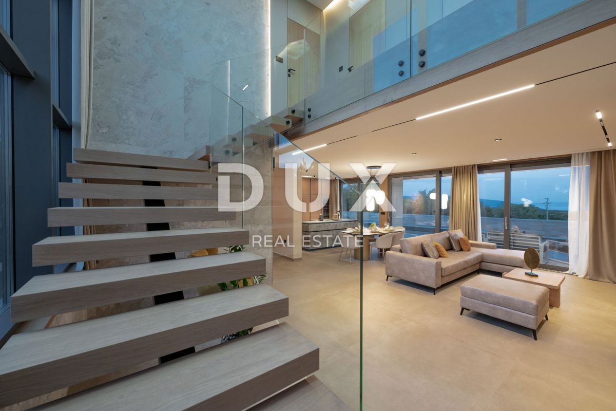 ISTRA, KRNICA - Čudovita novozgrajena vila s pogledom na morje