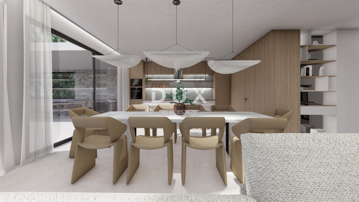 ISTRA, POREČ - Privlačna hiša z bazenom v gradnji