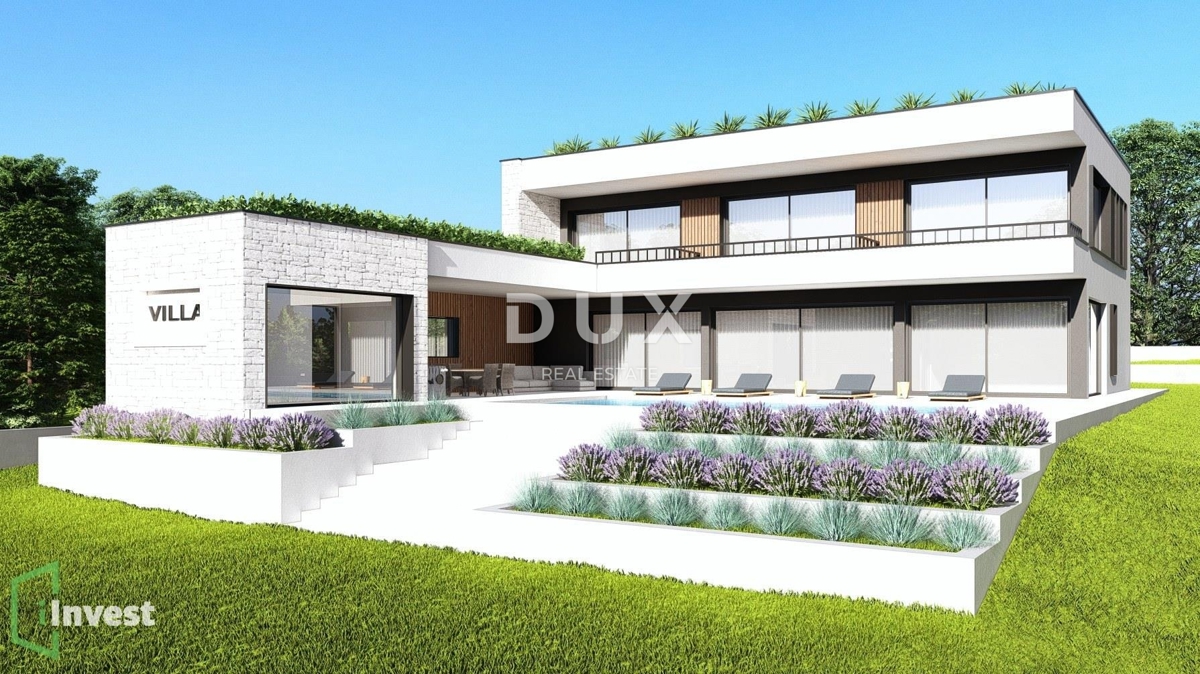 ISTRA, POREČ - Privlačna hiša z bazenom v gradnji