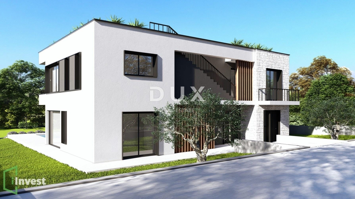 ISTRA, POREČ - Privlačna hiša z bazenom v gradnji