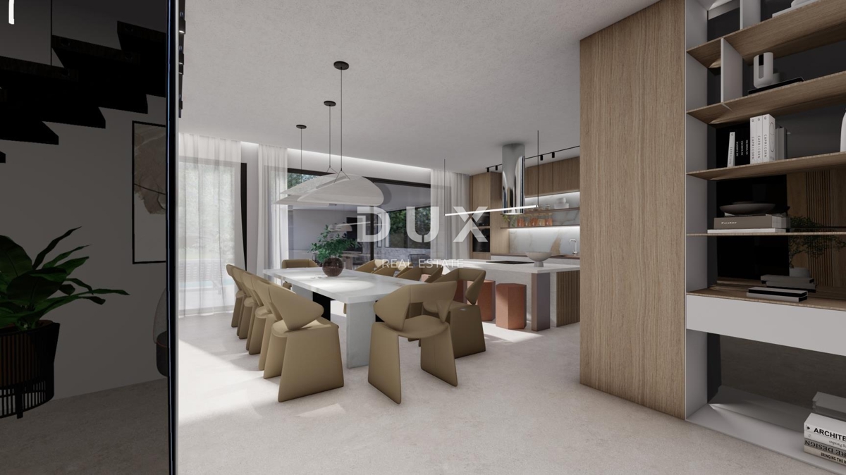 ISTRA, POREČ - Privlačna hiša z bazenom v gradnji