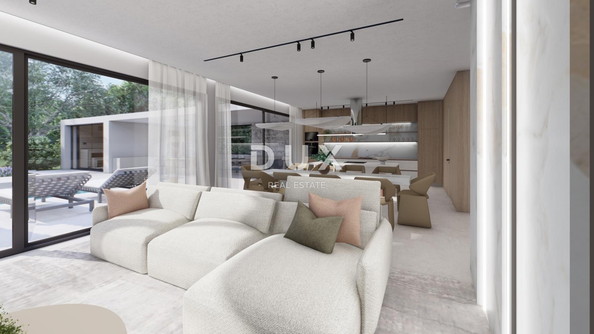 ISTRA, POREČ - Privlačna hiša z bazenom v gradnji