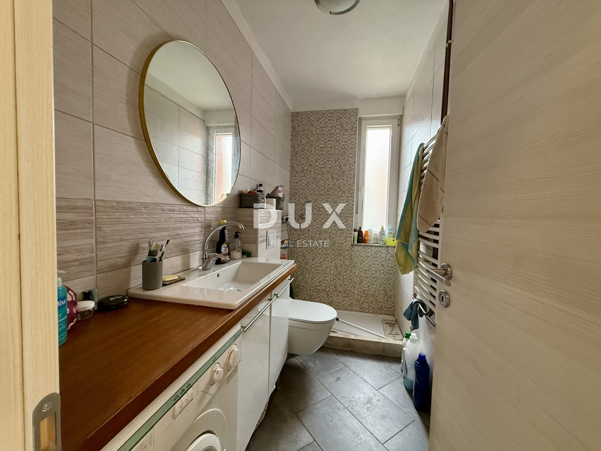 RIJEKA, DONJI ZAMET - 2 spalnici, vrt, parkirišče, lokacija, nova fasada in streha!